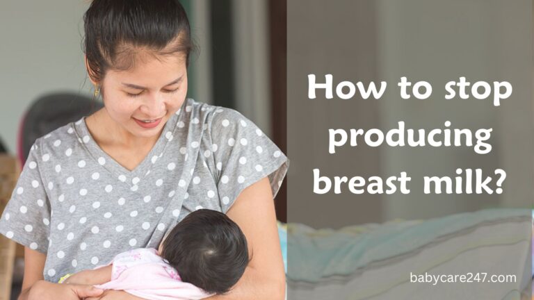 how to stop producing breast milk