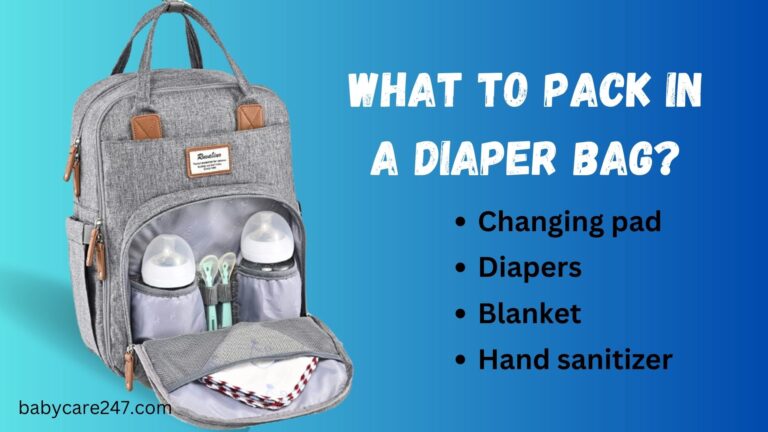 what to pack in a diaper bag